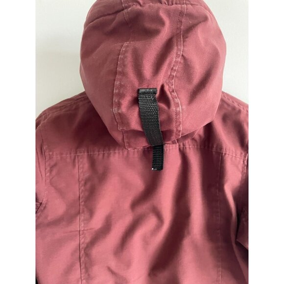 Canada Goose KENSINGTON Down Parka NO FUR 2506L Sz M Jacket Plum - Picture 4 of 16